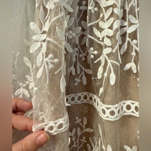 Ivy City Co Sicily Dress 3x Champagne Lining - Picture 4 of 5